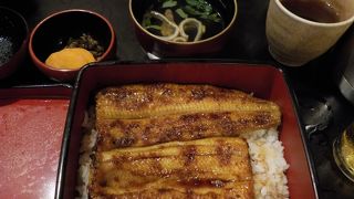鰻の名店。