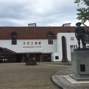 JR水沢駅からは離れています