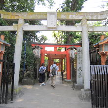 ２花園稲荷神社鳥居