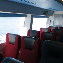 空いていました