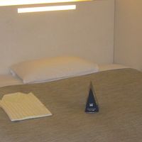 川崎日航ホテルシングルルームベッド