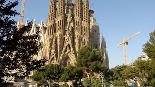 サグラダファミリアのベストショットを撮りに。