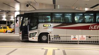 ＪＲへの乗り換えがスムーズ