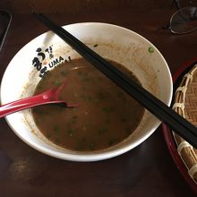 少なめに見えてもおなかにしっかりたまります　ごちそうさま