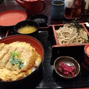 大名カツ丼と蕎麦のランチ　安曇野庵 大崎ニューシティ 