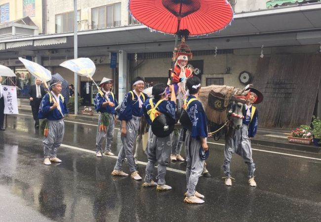 信濃大町若一王子祭り