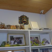 入り口付近の展示写真