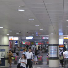 京急川崎駅改札