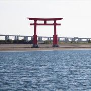 （浜松）弁天島と言えばこの鳥居