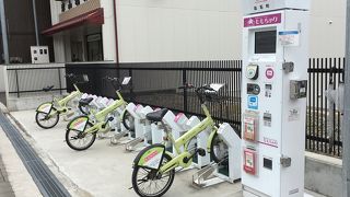 岡山市内にあるレンタサイクル