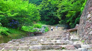 建造物は残っていないが、想像力で往時に思いを馳せたい