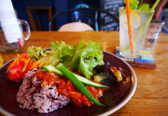 健康的なランチ