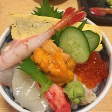 特上ちらし1850円