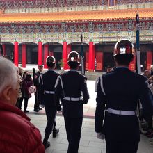 衛兵の交代式
