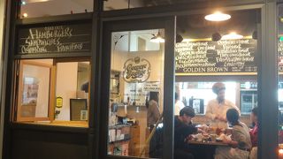 本場のハンバーガー