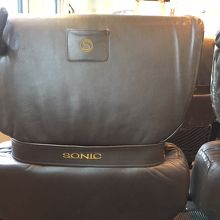 ゆったりした座席