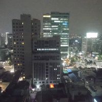 13階角部屋からの眺め（東大門側）