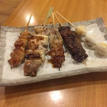 串焼き盛り合わせ