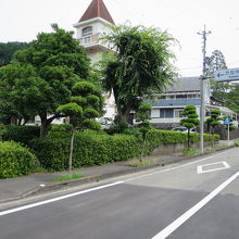 金谷公園の入口