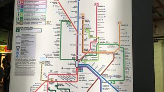 新しいMRTができて