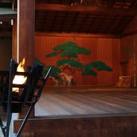 ホテル内に常設されている『能舞台』です。