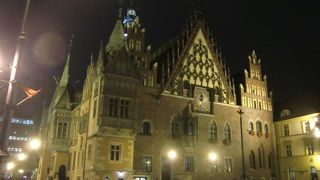 ヴロツワフ旧市街の中心