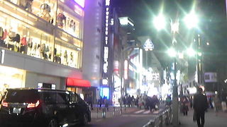 夜のセンター街