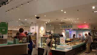 フードホールが楽しかったです。