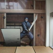 トリックアートもありました。