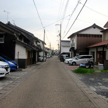 神様が通られる道を歩いていると想像すると不思議な気持ちに・・