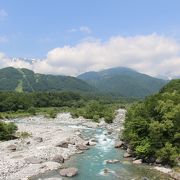 やはり夏に白馬の山々を見るのは難しい