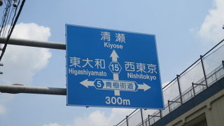 西武新宿線花小金井駅辺りの主役の座は「新」小金井街道。