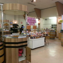 売店の店内です。