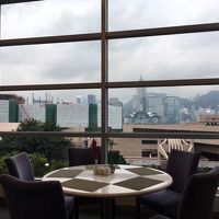 朝食レストランからの眺望