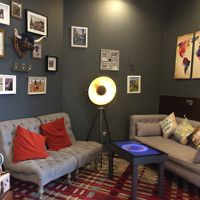 ロビーも居心地の良い空間でした