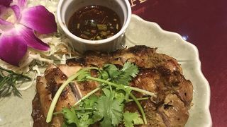 タイ料理の小ぎれいなお店