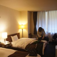 ツインですが結構広くてキレイで満足！