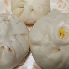 チーズ肉まん、辛味噌まん、ミニ肉まん