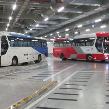 東大邱高速バスターミナル内