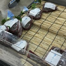 水まんじゅうは有名です。