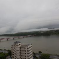 「五所湖」、「つなぎ大橋」