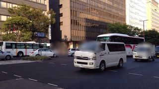 バスが多くても余裕の広さ