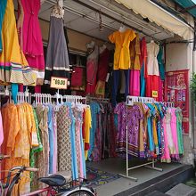 インドの洋服の店