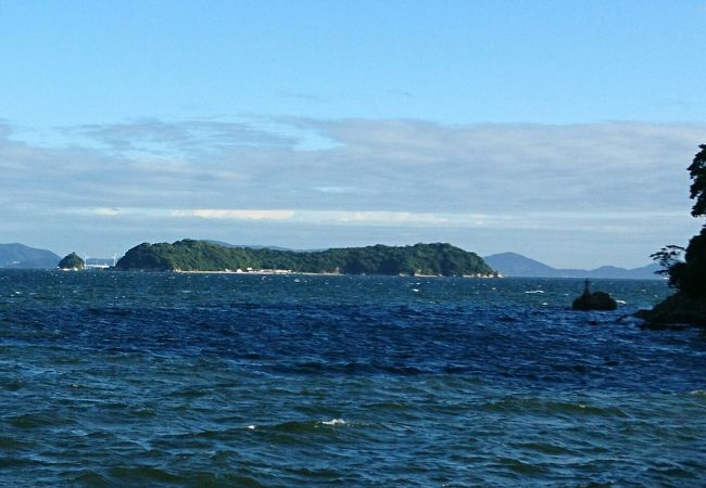 海水浴場がある無人島