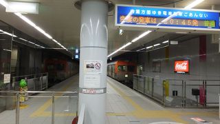 なつかしい井の頭線の電車に逢えます。