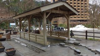 宇奈月公園に。