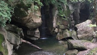 見応えあった渓谷