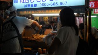 士林夜市の名物店