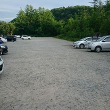 平日18時頃の駐車場