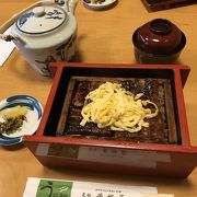 老舗の鰻屋